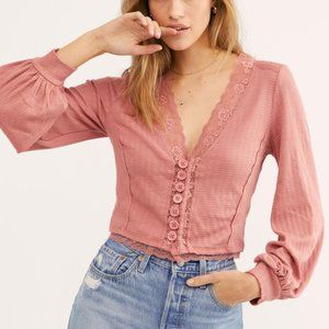 Free People FP Run With Me Cardigan